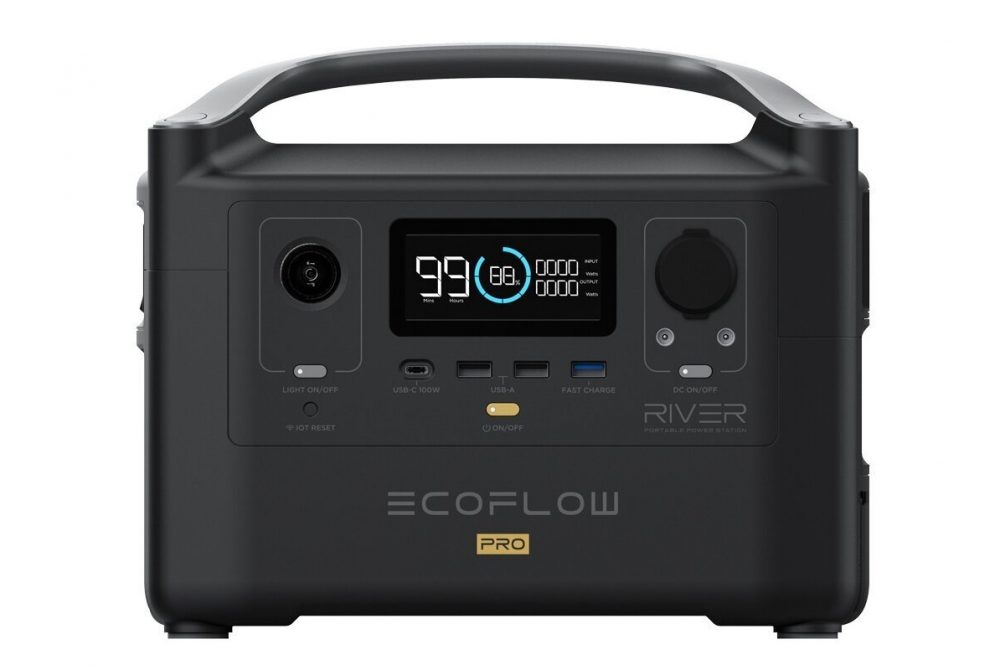 EcoFlow RIVER Pro Nešiojama Įkrovimo Stotis (700Wh)