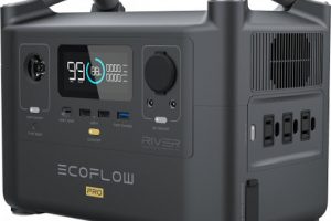 EcoFlow RIVER Pro Nešiojama Įkrovimo Stotis (700Wh)